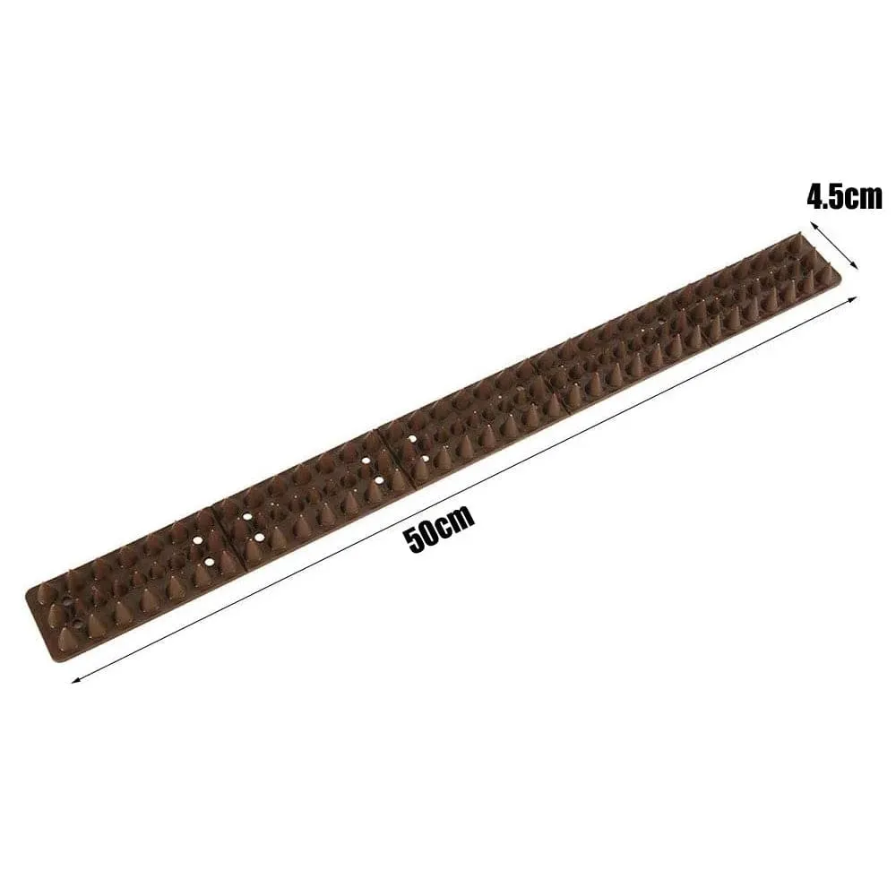 12 x Bird and Cat Repellent Spikes Deterrent Strips for Fences, Walls and Window Ledges