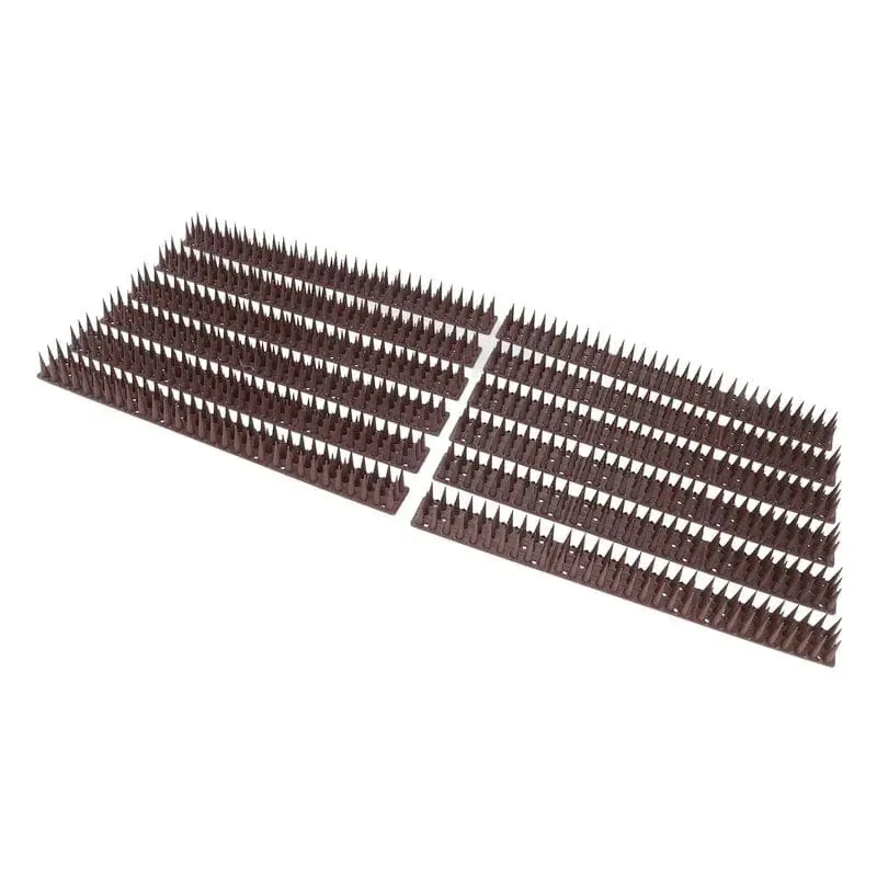 12 x Bird and Cat Repellent Spikes Deterrent Strips for Fences, Walls and Window Ledges