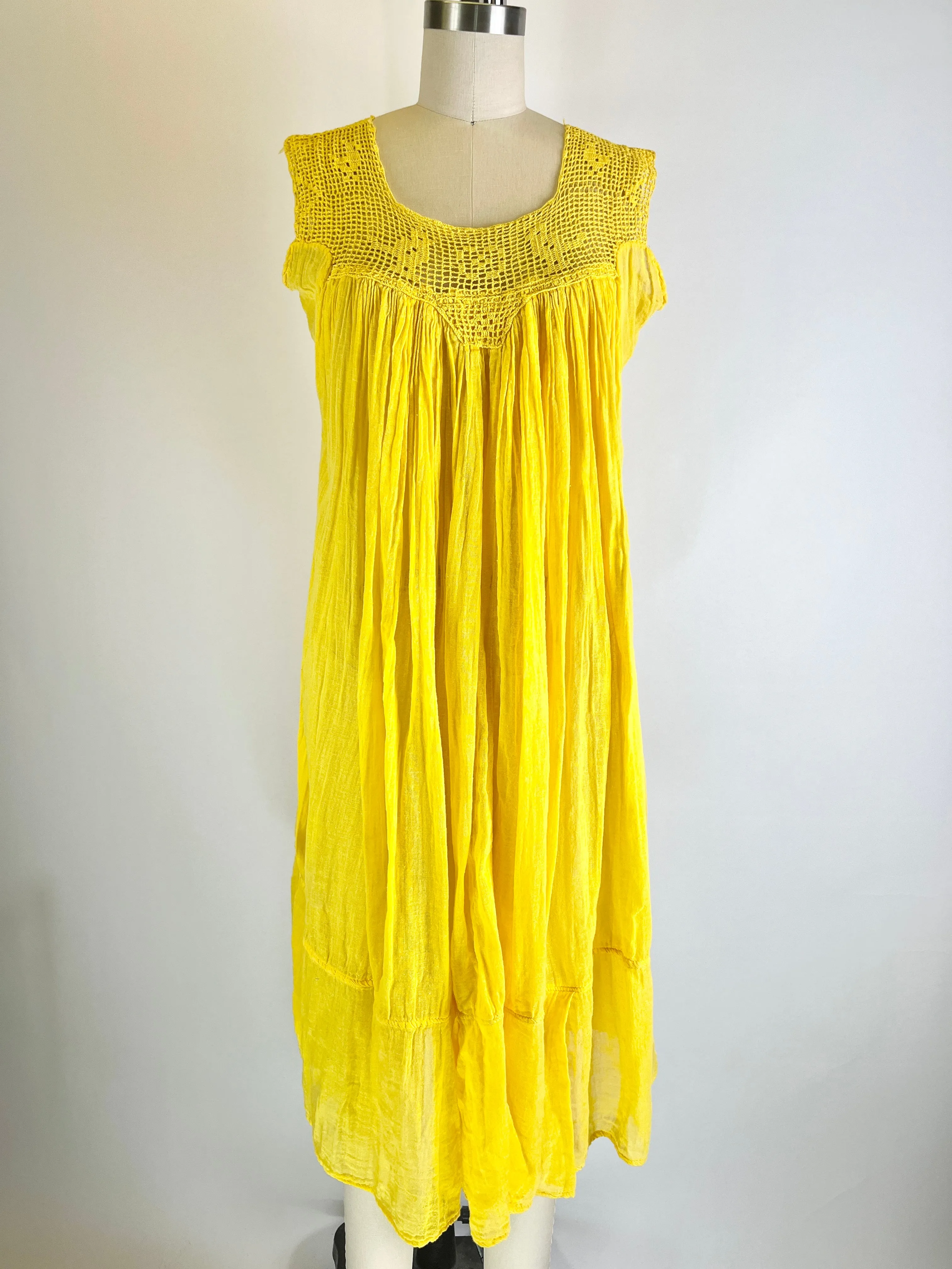 1970s Gauze Dress