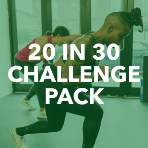 20-Classes in 30 Days Challenge ($16 A Class)