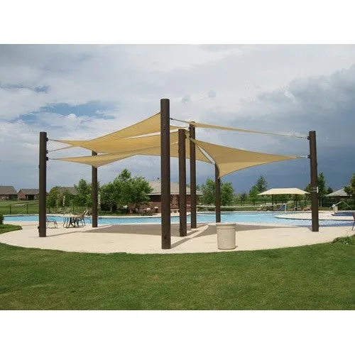 3-Point Sail Shade Structure