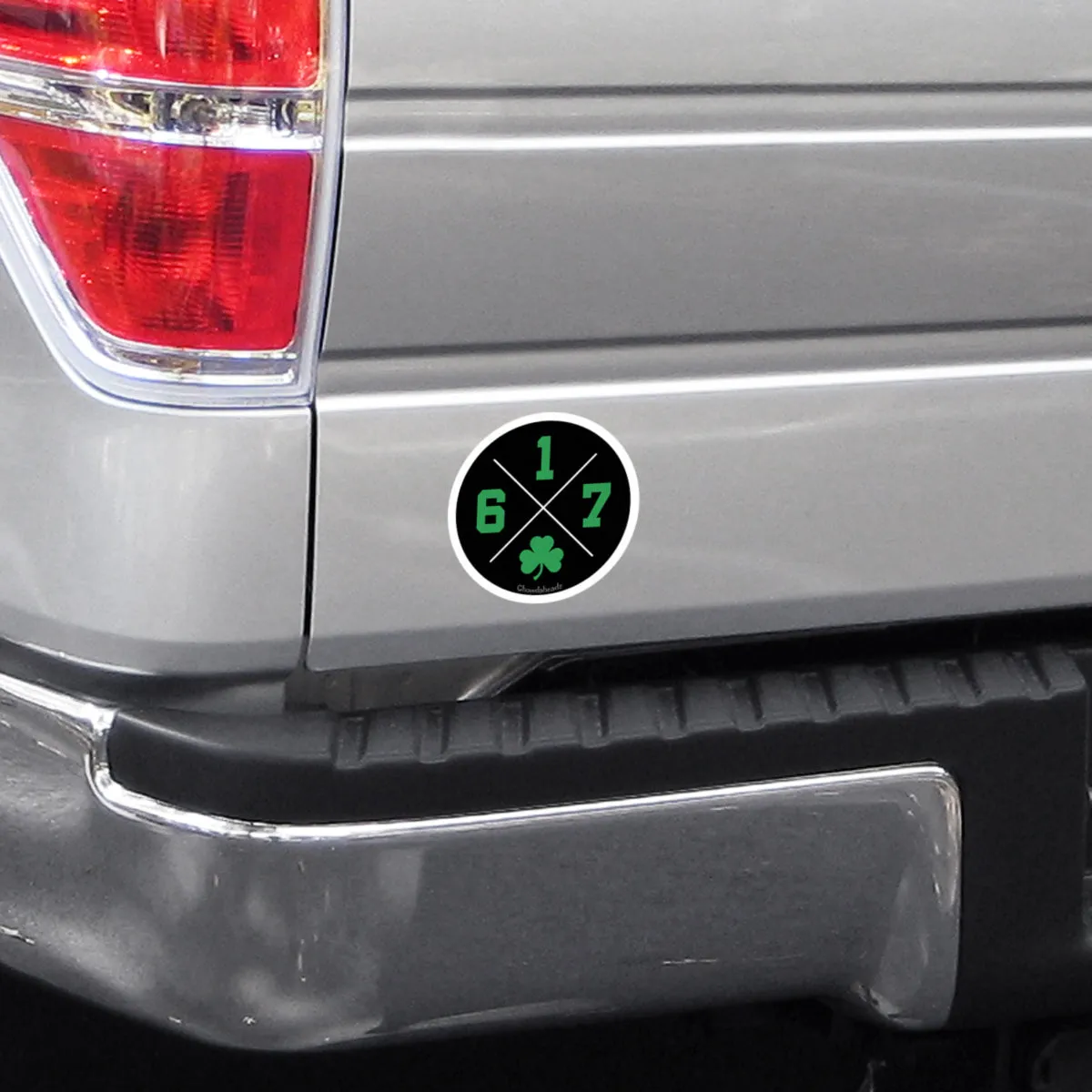 617 Shamrock Emblem Sticker