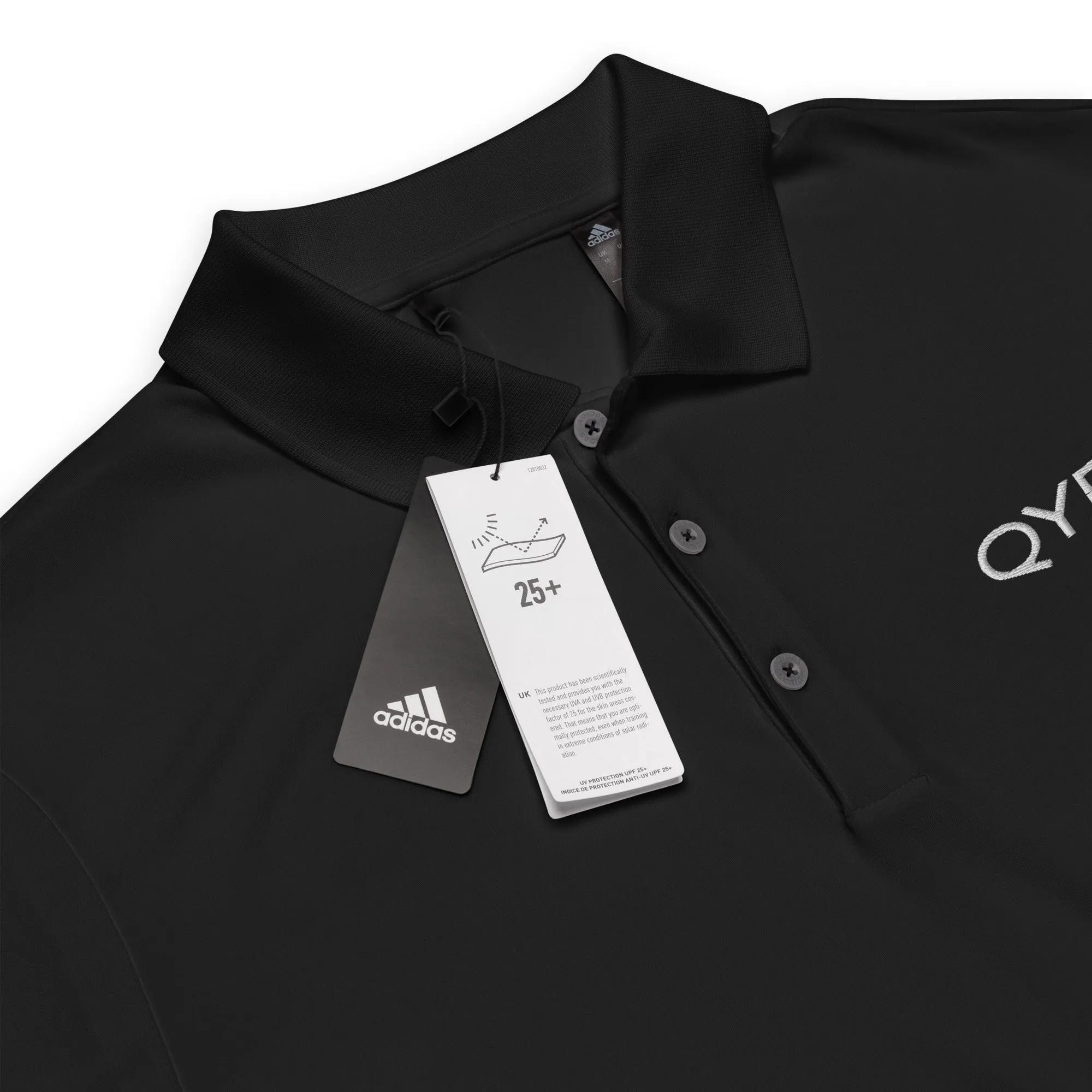 Adidas embroidered performance polo shirt