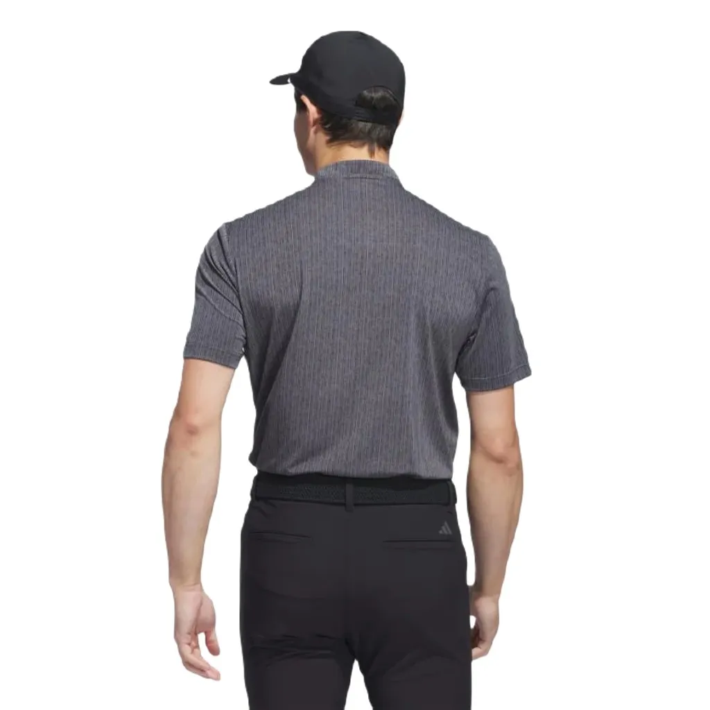 Adidas Ultimate365 Printed Polo Shirt - Grey