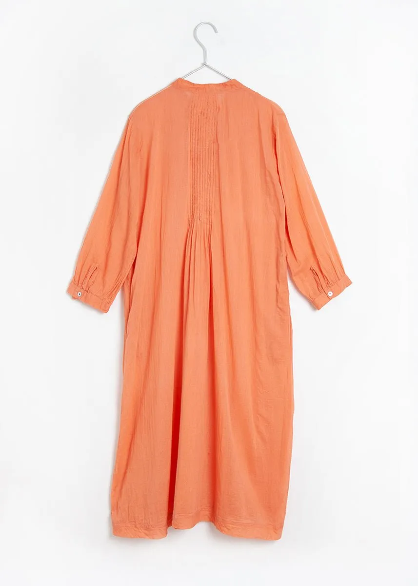 Aditi Cotton Gauze Dress, Clay