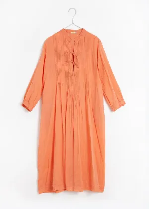 Aditi Cotton Gauze Dress, Clay