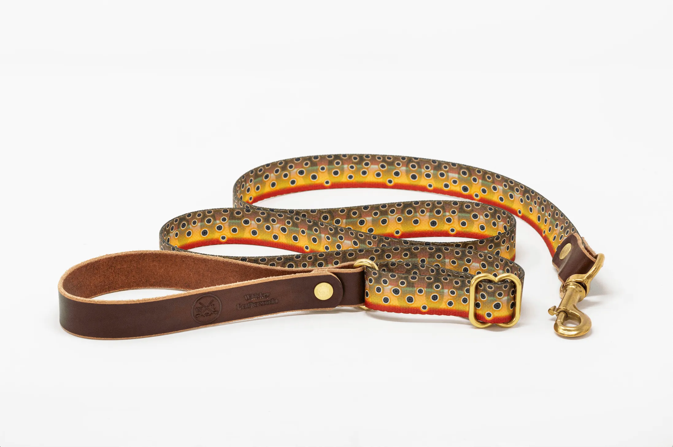 Adjustable Length - Fish & Upland Print Dog Leash - Wholesale