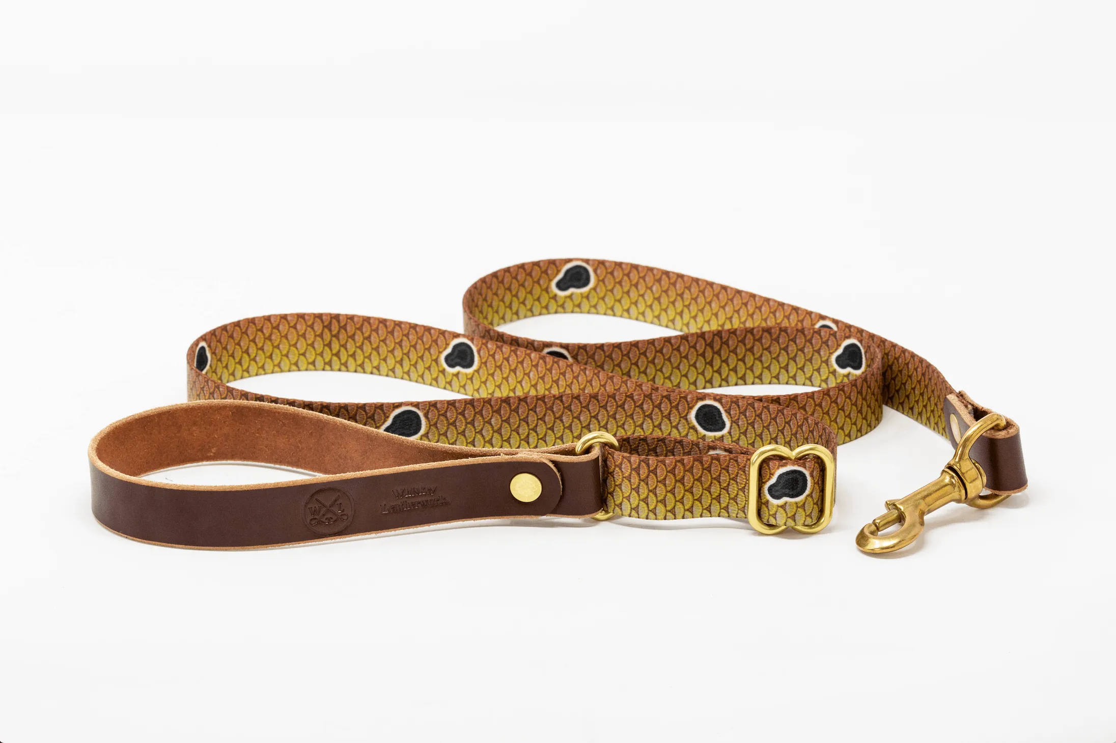 Adjustable Length - Fish & Upland Print Dog Leash - Wholesale
