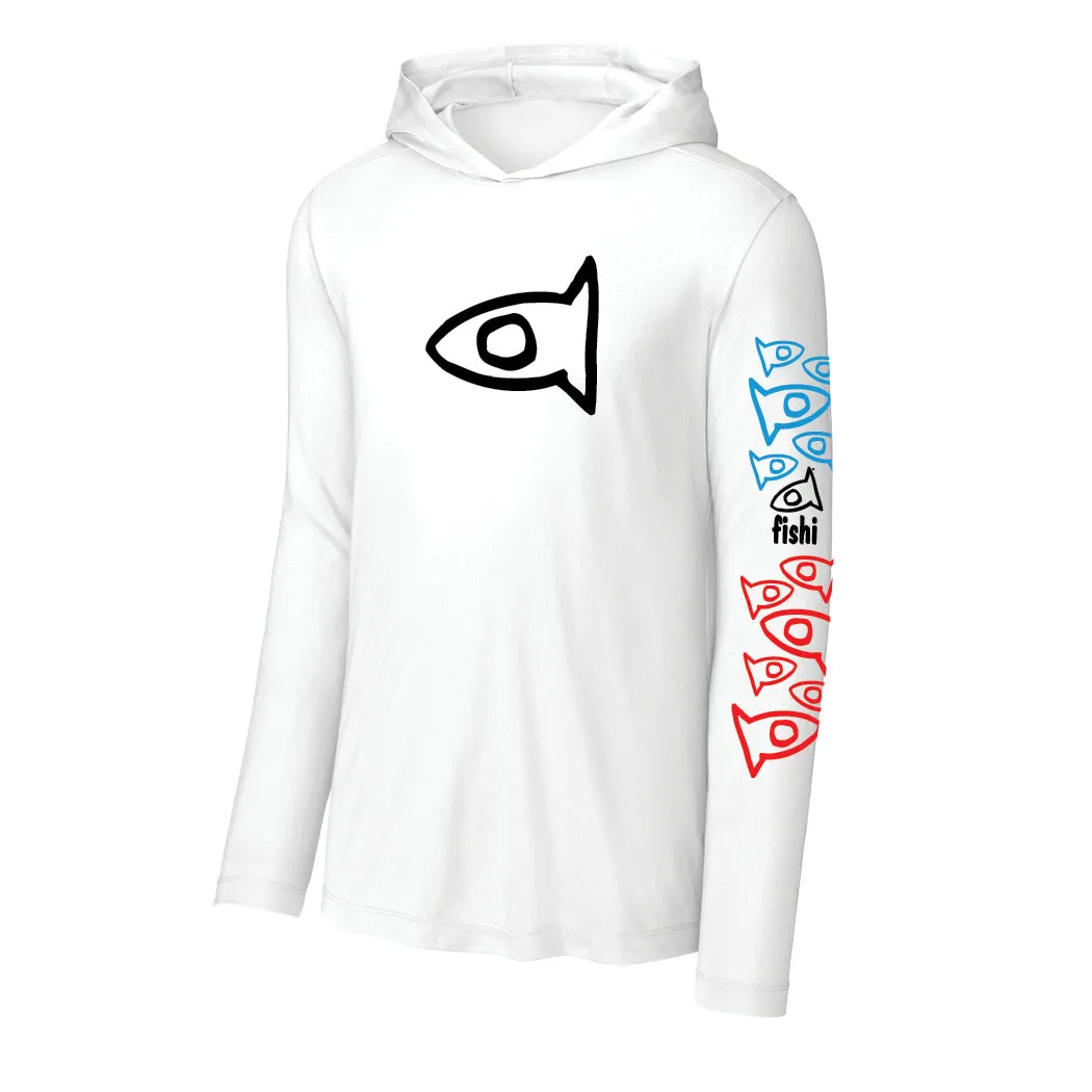 Adult Hood Swim 50UPF - White