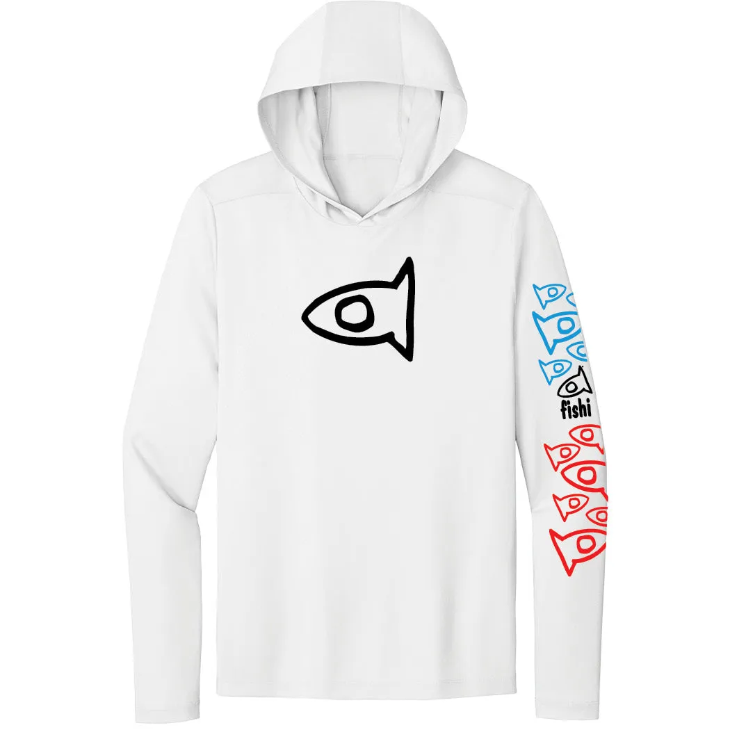 Adult Hood Swim 50UPF - White