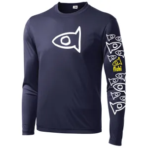 Adult Swim Shirt 50UPF - Navy