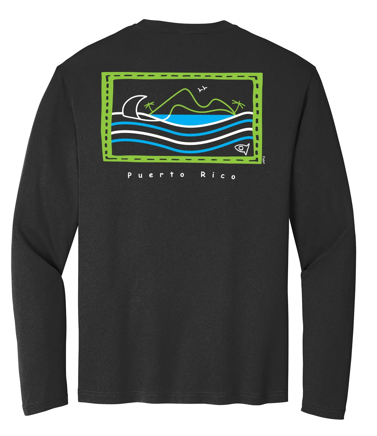 Adult Swim Shirt - Island Outline