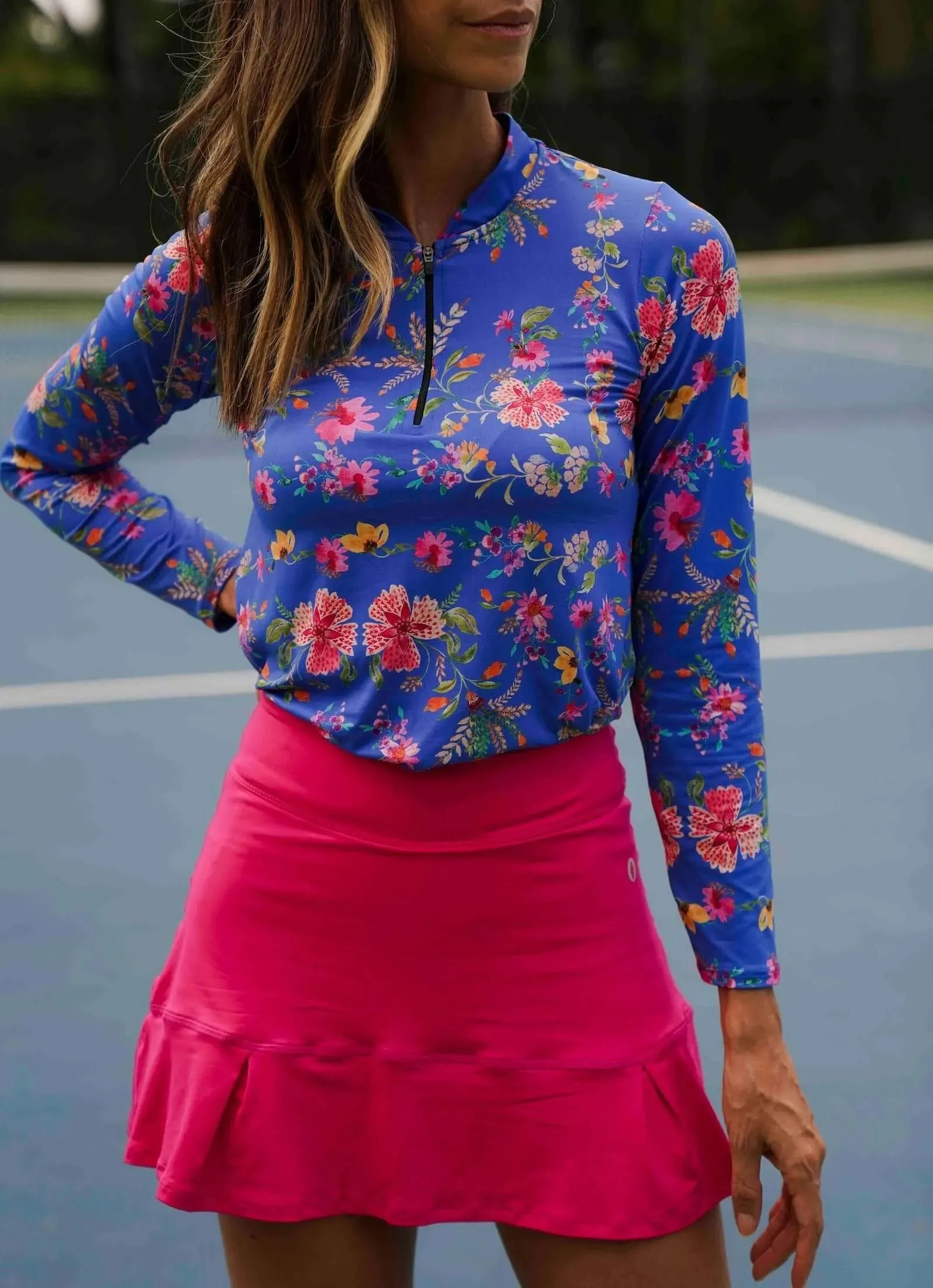 Aim Long Sleeve Polo (Gypsy)