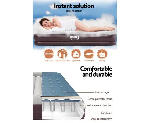 Air Bed Beds Single Size Inflatable Mattress Sleeping Camping Outdoor