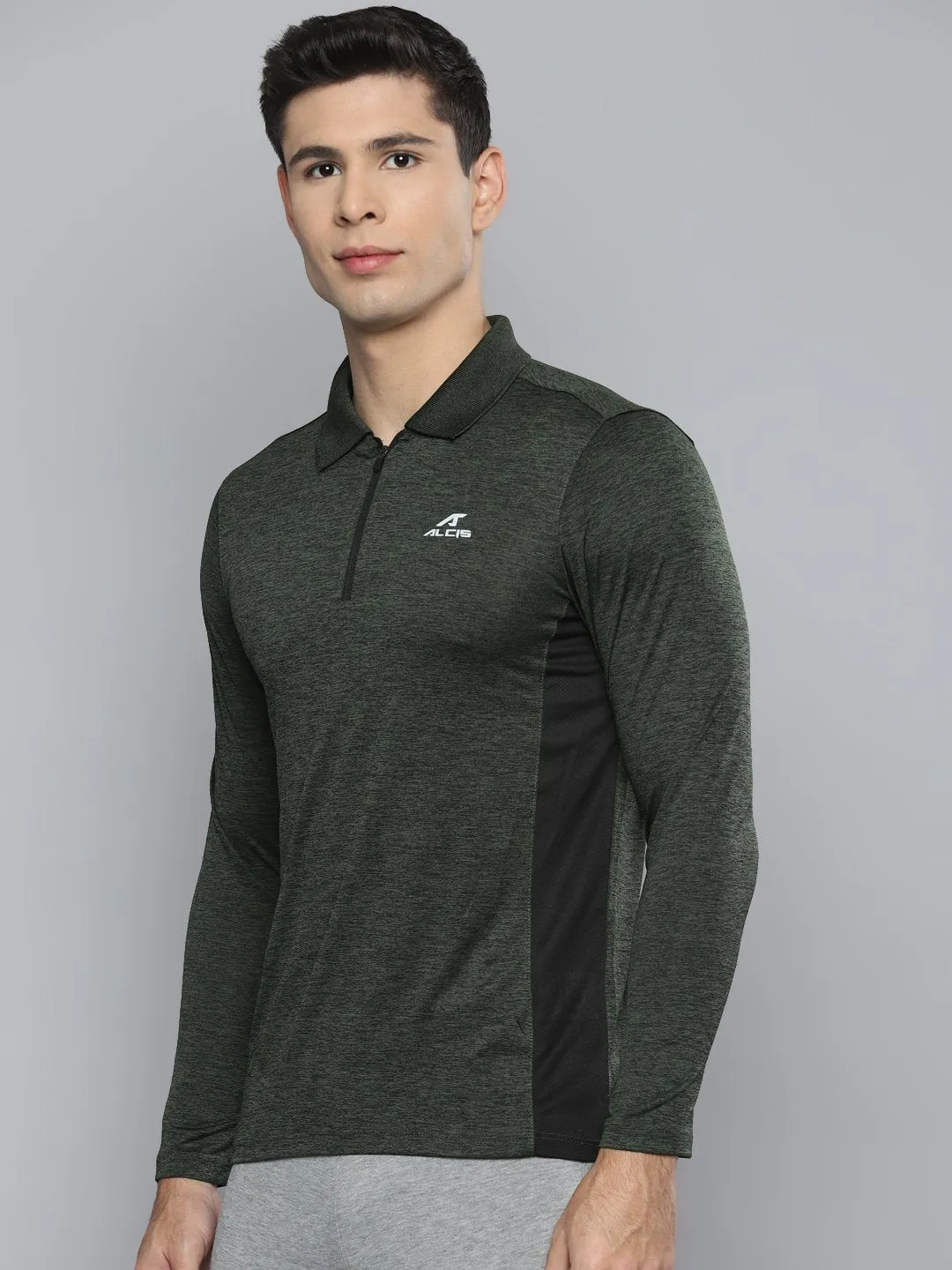 Alcis Men Colorblocked Multicolor Polo