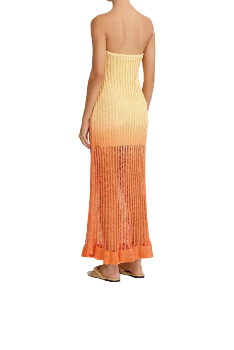 Amaya Strapless Dress - Horizon