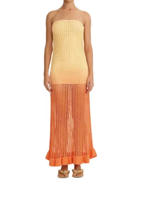 Amaya Strapless Dress - Horizon