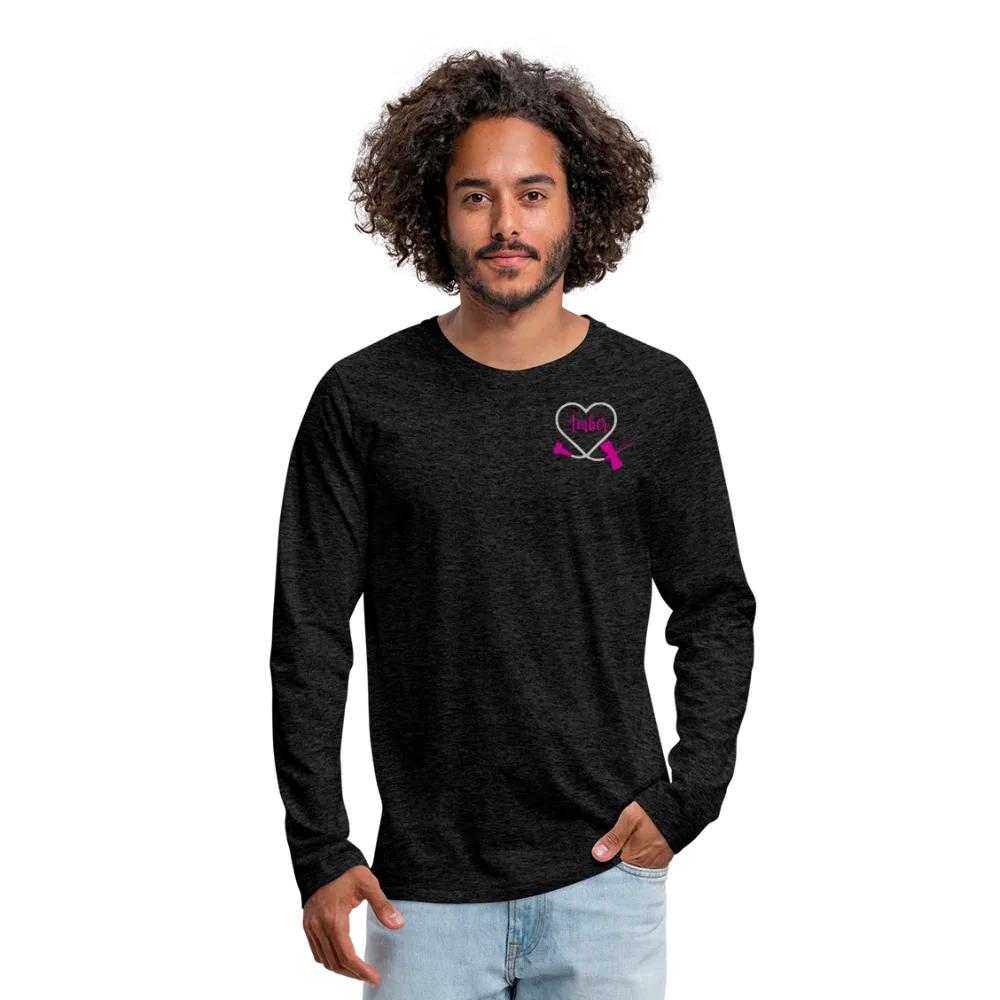 Amber Phlebotomist Men's Premium Long Sleeve T-Shirt