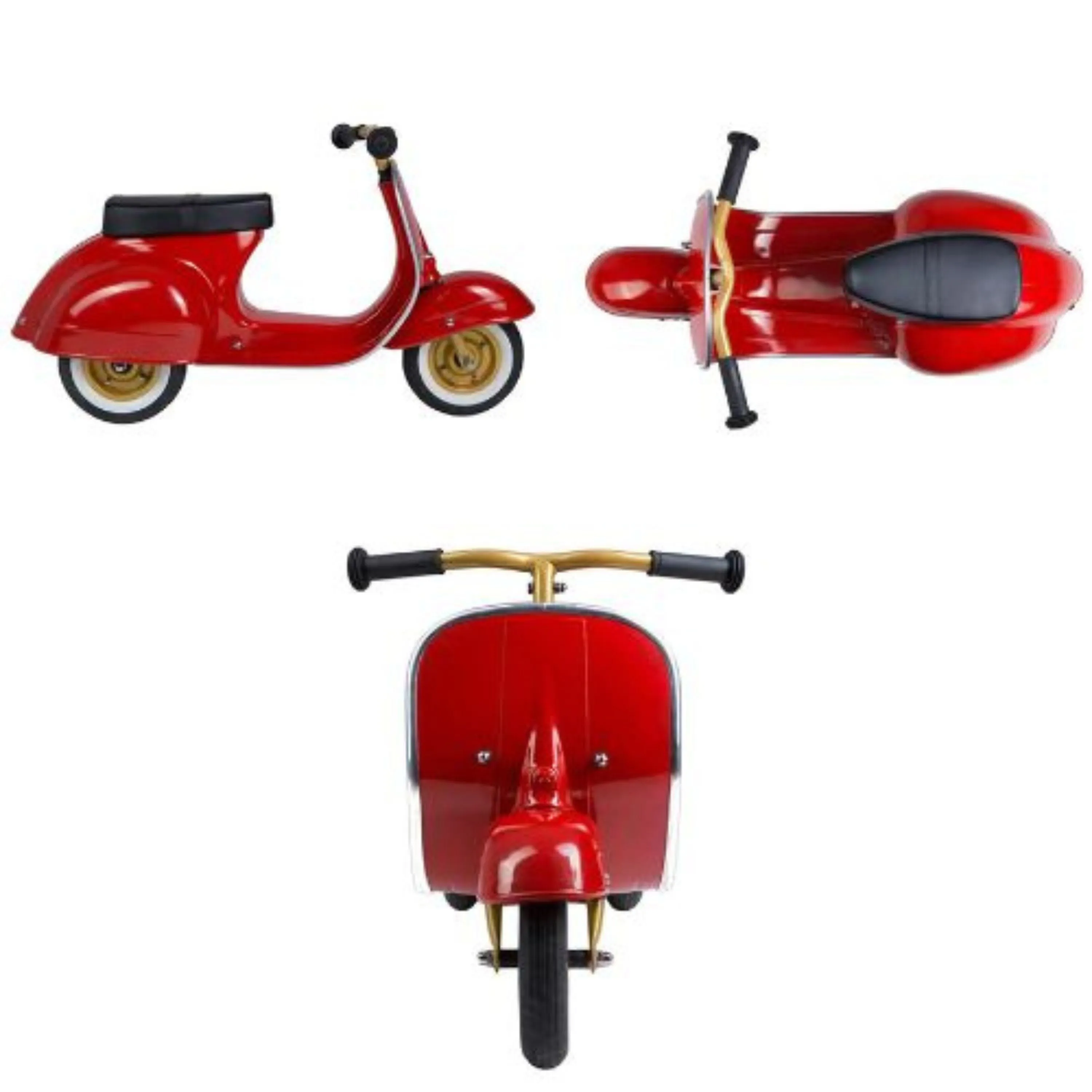 Ambosstoys Primo ride-on Scooter Red