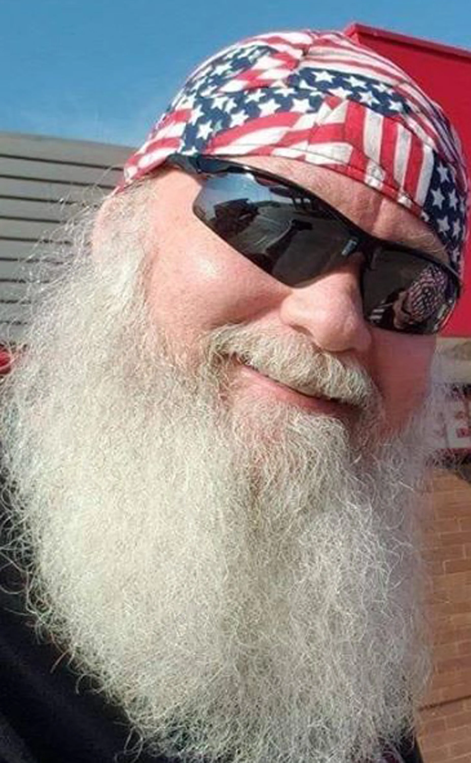 American Flag Doo Rag MADE IN AMERICA Patriotic Bandana Head Wrap Motorcycle Bikers Hat