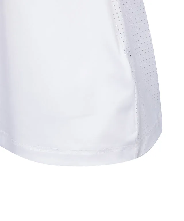 ANEW Golf: Women Shoulder Point Long T-Shirt - White