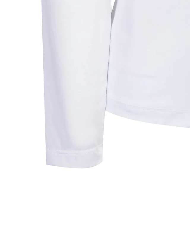 ANEW Golf: Women Shoulder Point Long T-Shirt - White