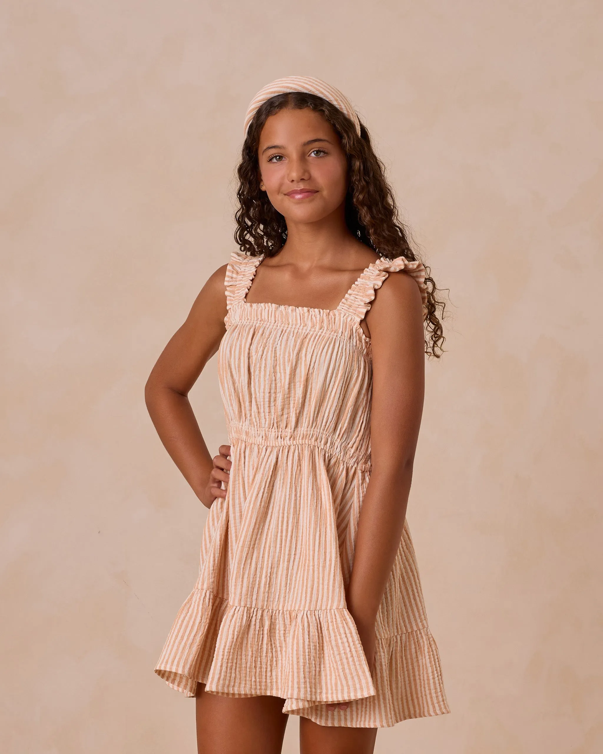 Annalise Dress || Eucalyptus Gingham