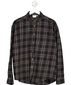 ASOS Black 100% Cotton Check Shirt UK M
