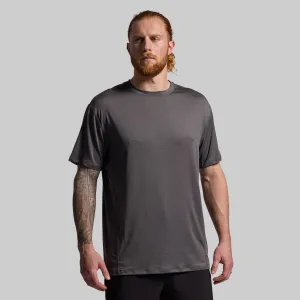 Athleisure Tee (Gunmetal)