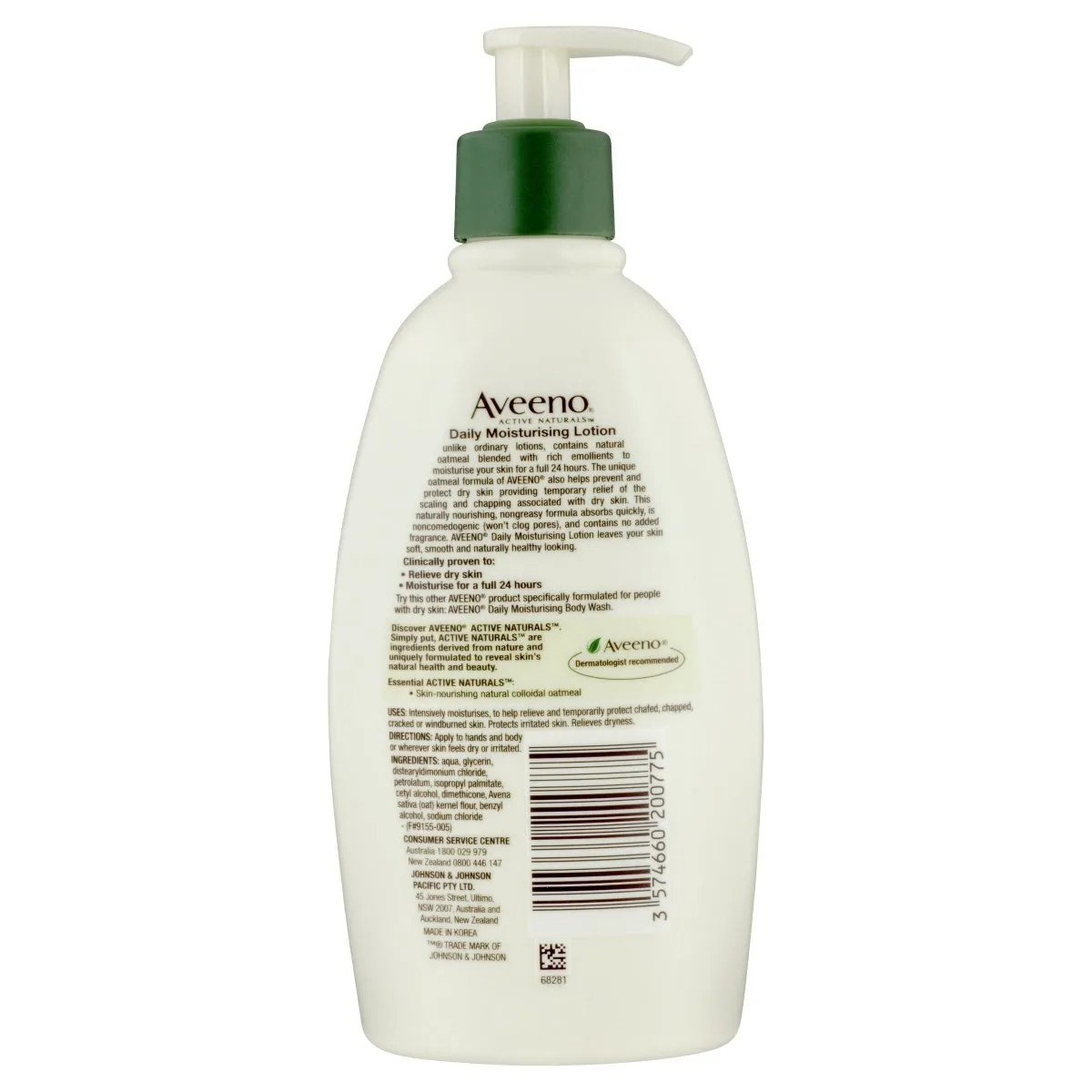 Aveeno Active Naturals Daily Moisturising Body Lotion 354mL