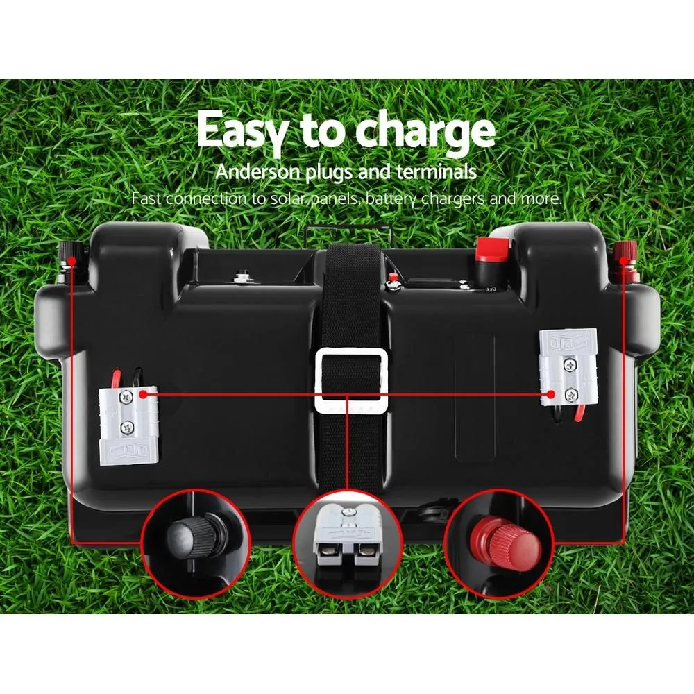 Battery Box 12v Universal Large USB Cigarette Outlets