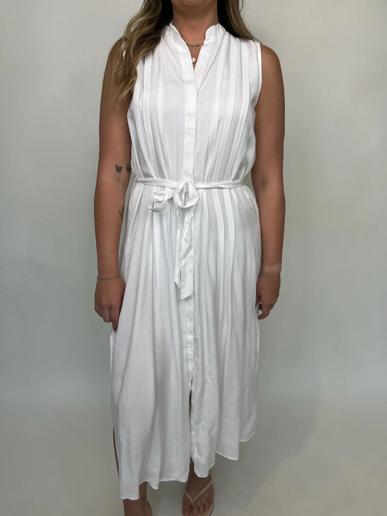 Bella Dahl Pintuck Maxi Dress
