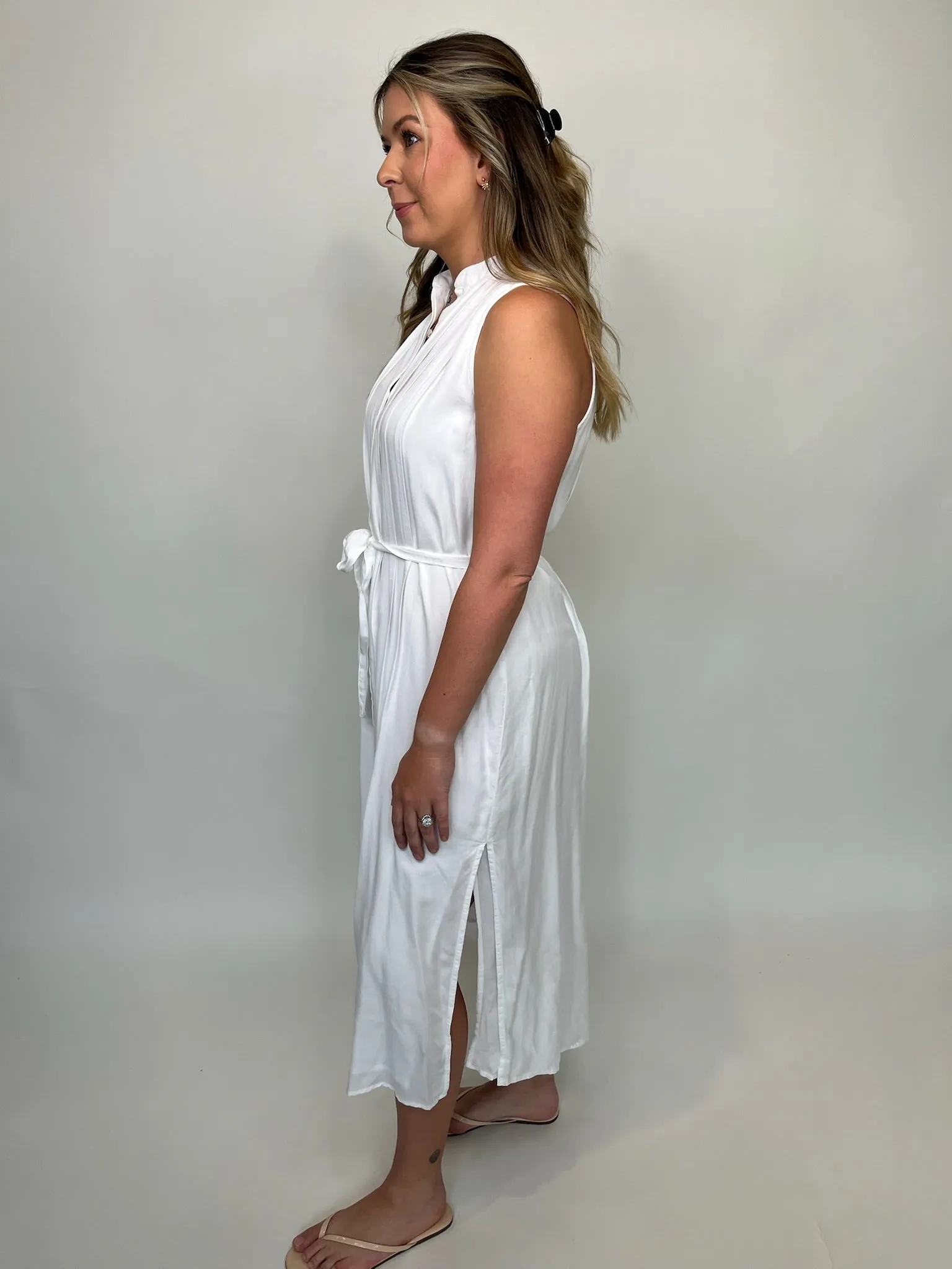 Bella Dahl Pintuck Maxi Dress