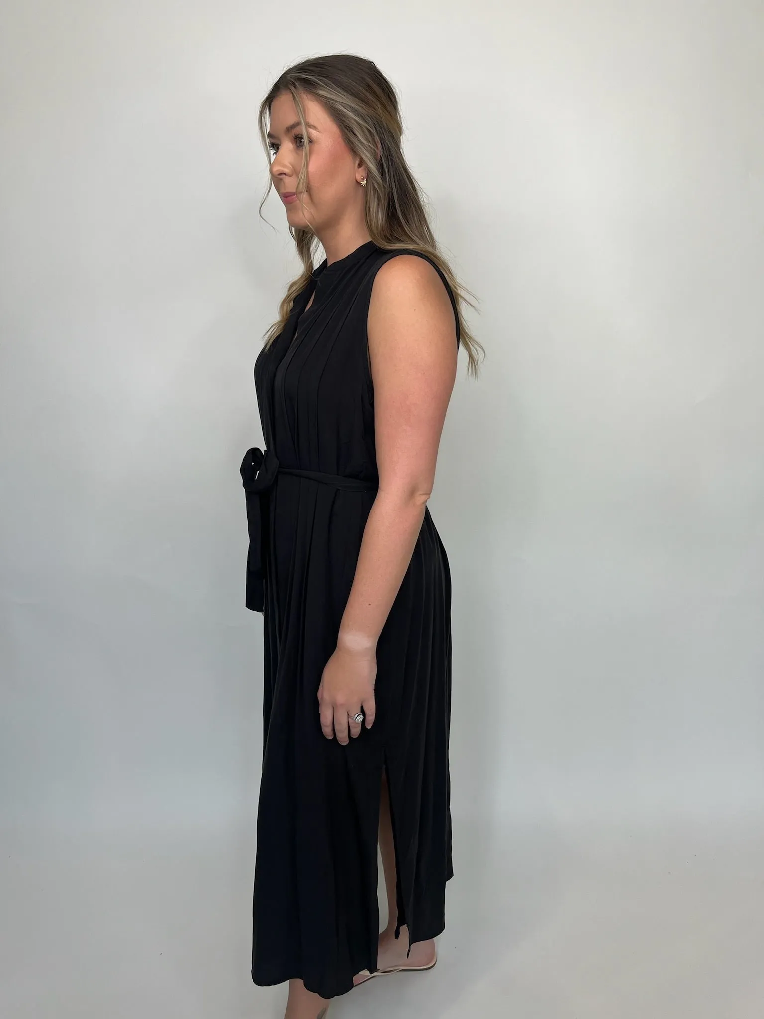 Bella Dahl Pintuck Maxi Dress