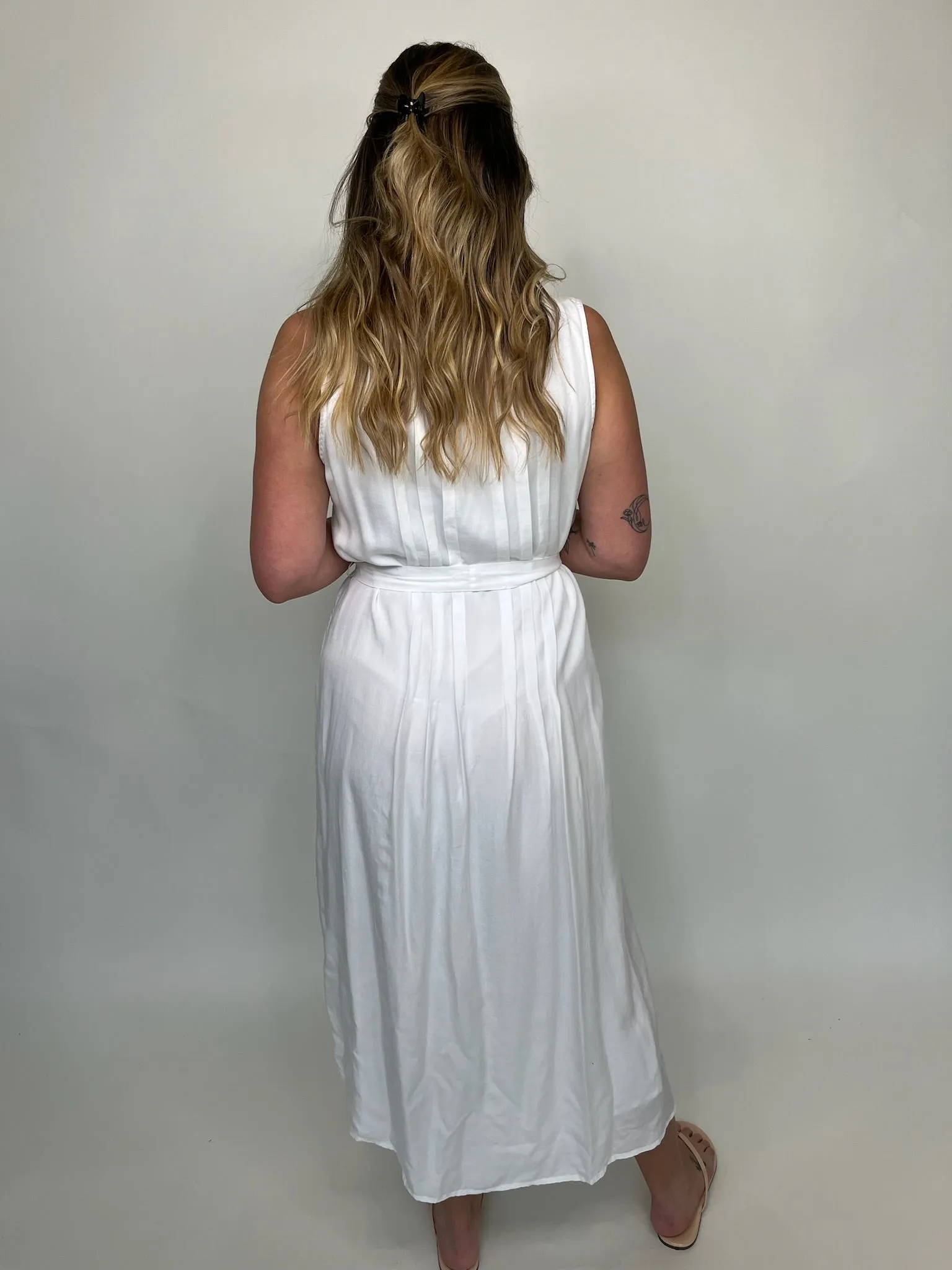 Bella Dahl Pintuck Maxi Dress