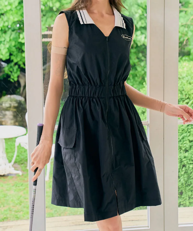 BENECIA 12 Laura Golf Dress  - Black