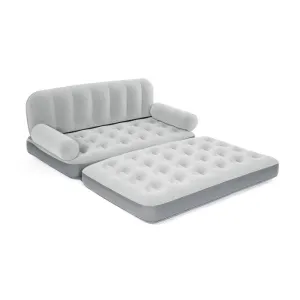 Bestway 74" X 60" X 25"/1.88M X 1.52M X 64CM Multi-Max 3-IN-1 Air Couch With Built-In Ac Pump (Contents:couch, storage bag, repair patch, With Built-in Pump(220V~240V))