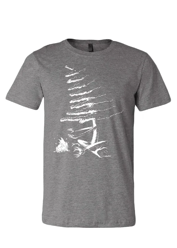 Big Tree Camp Fire Skull Tee