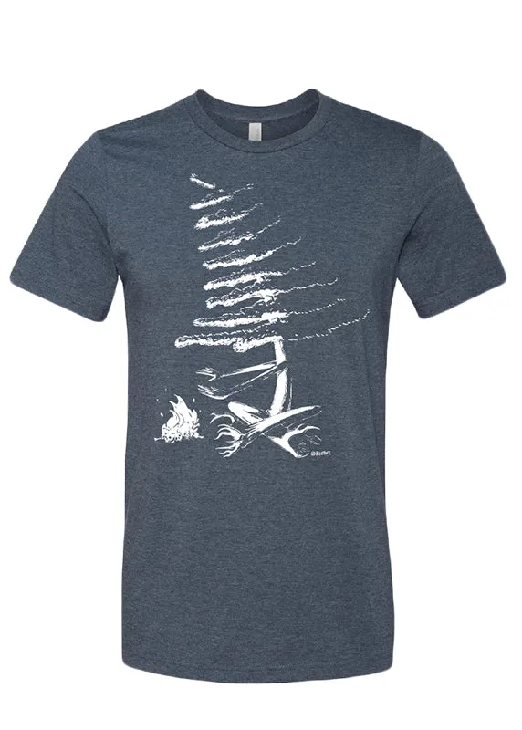 Big Tree Camp Fire Skull Tee