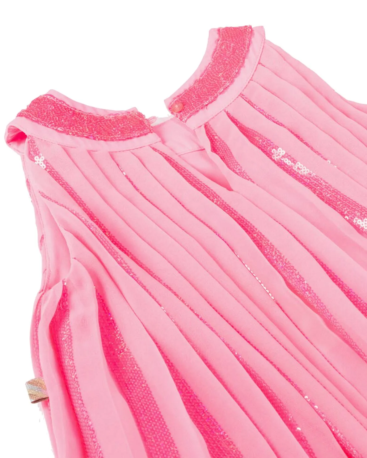 Billieblush Pink Ceremony Pleated Dress