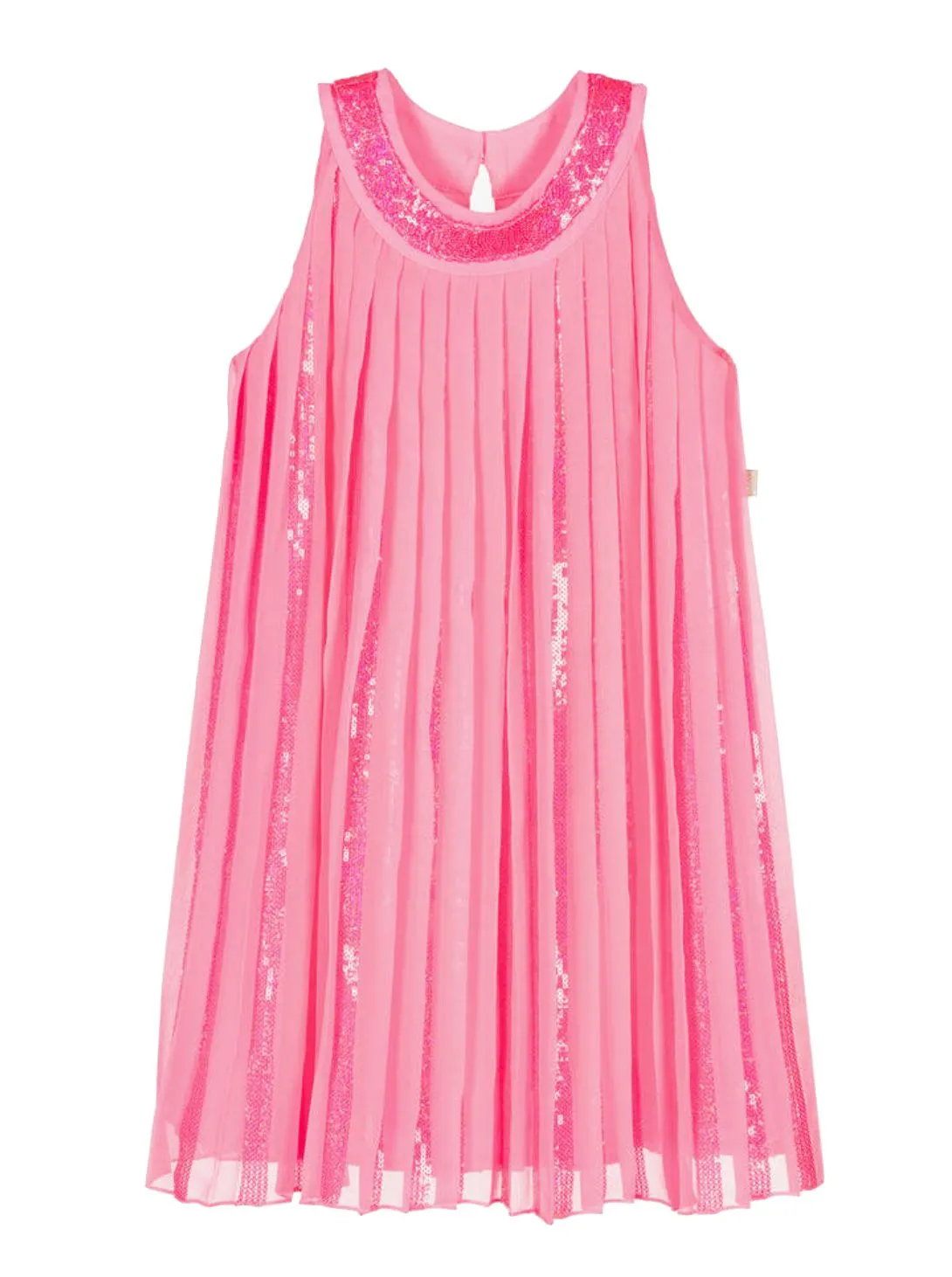 Billieblush Pink Ceremony Pleated Dress