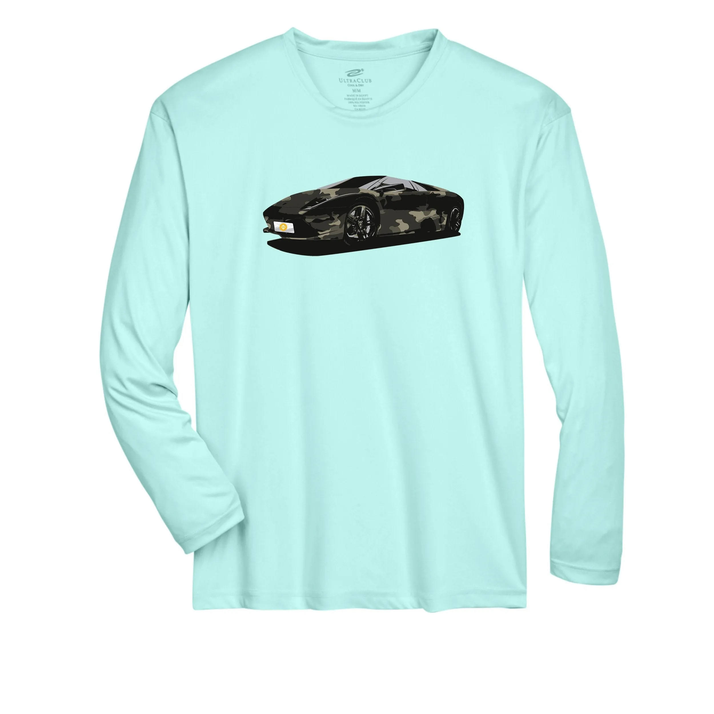Binance Lambo (BNB)  365 Performance Long Sleeve Shirts