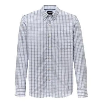 BLUE CHECK WRANGLER-X CODY JOHNSON LONG SLEEVE SHIRT
