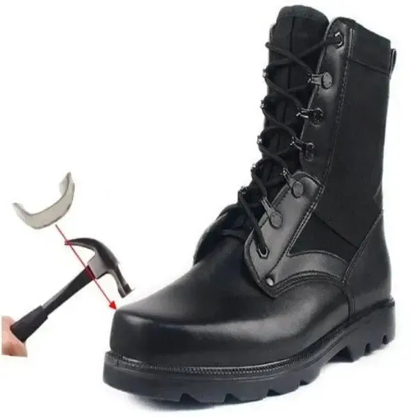Botte motard homme - Cuir