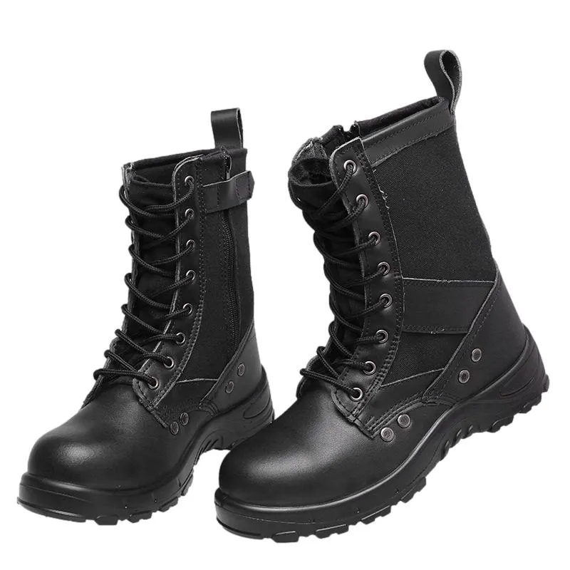 Botte motard homme - Cuir
