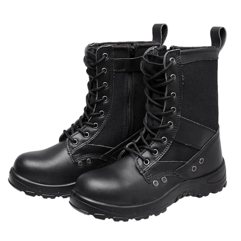 Botte motard homme - Cuir