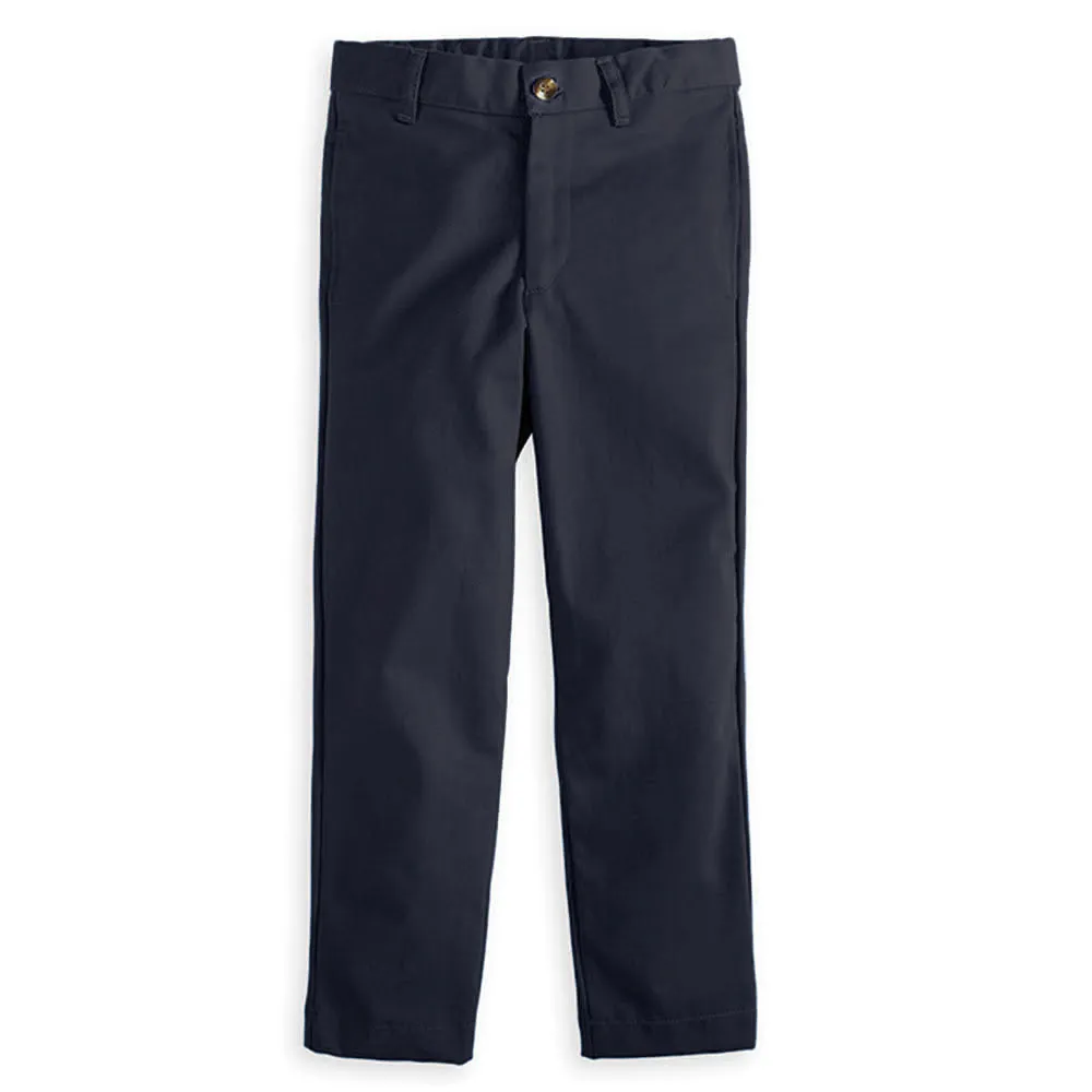 Boy's Suiting Pant -- Navy