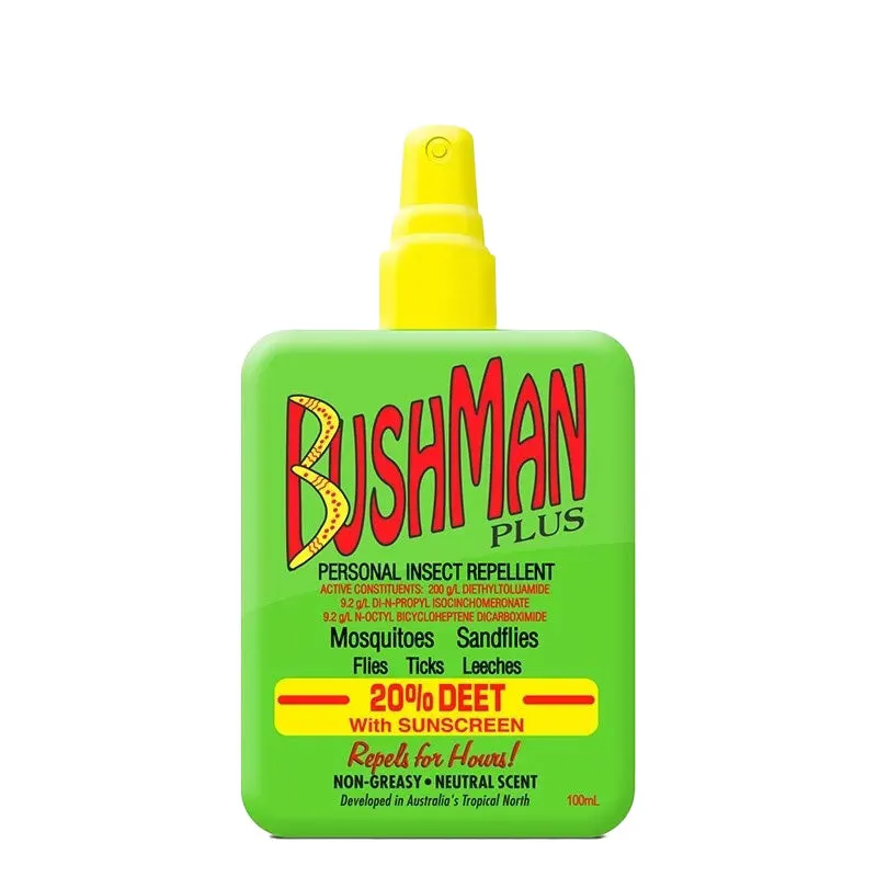 Bushman Heavy Duty Insect Repellent Plus Pump Spray with Sunscreen