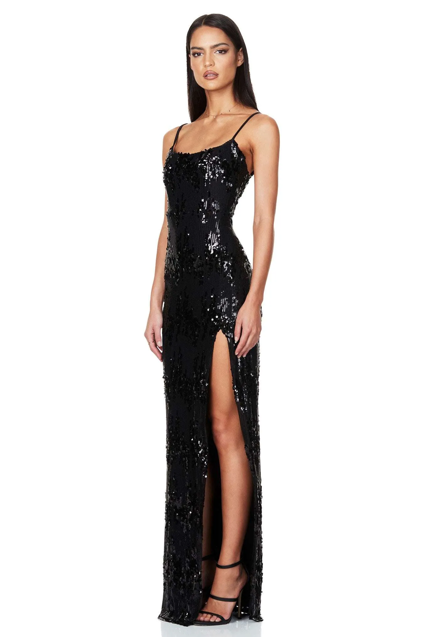 BUY IT NOOKIE Cascade Gown Black