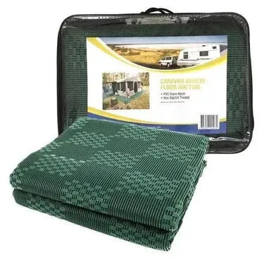 Caravan Annex Mat 2.5M x 3.5M  Foam Mesh Breathable and Anti Slip